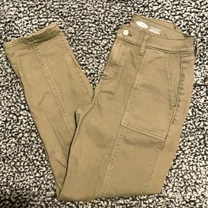 Old Navy Sky Hi Straight, Size 2, Green